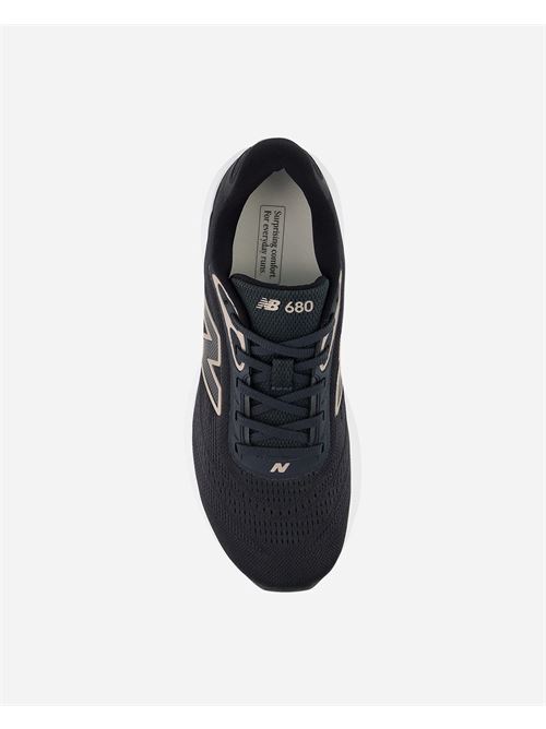 680 NEW BALANCE | W6808J7BLK PHA CHA MET